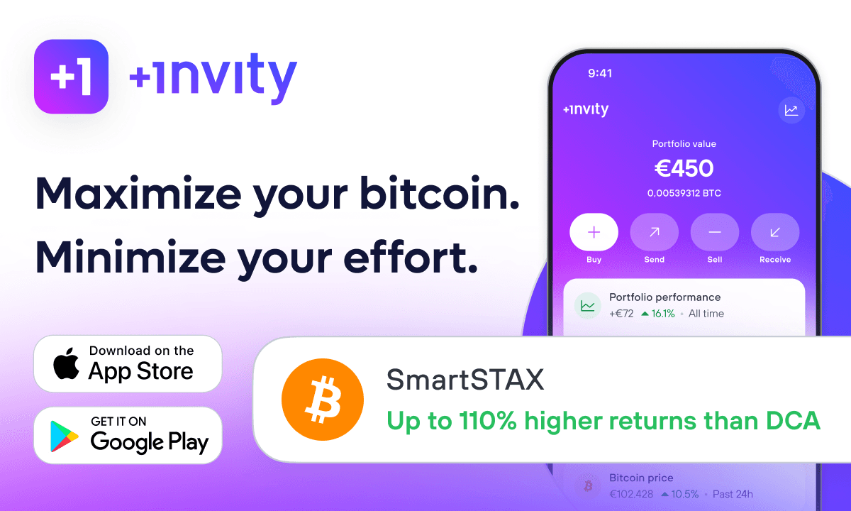 Invity ने पेश किया SmartSTAX: Bitcoin मार्केट साइकल्स को समझने का नया तरीका