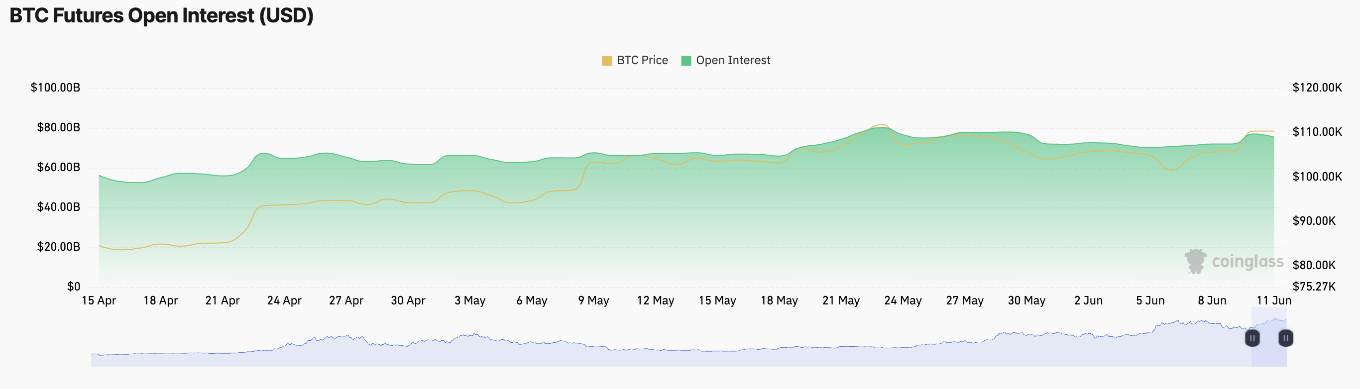 BTC Futures Open Interest.